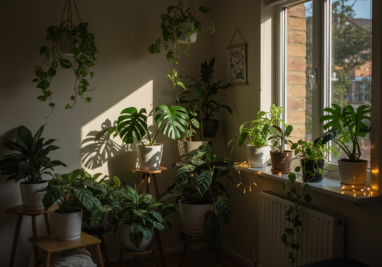 Top 10 Air-Purifying Houseplants for Low-Light Apartments