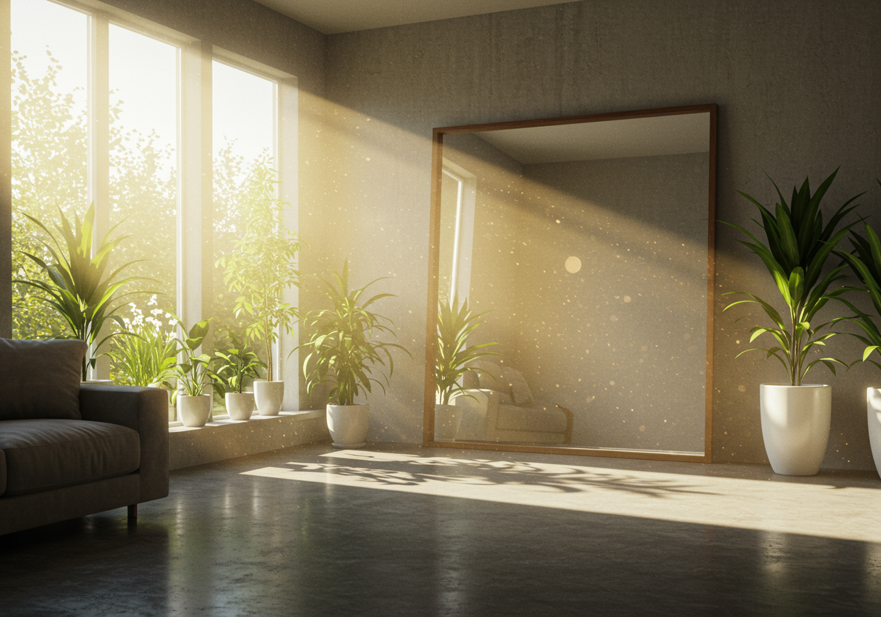 Brighten Up Your Rental: Maximize Natural Light with Mirrors