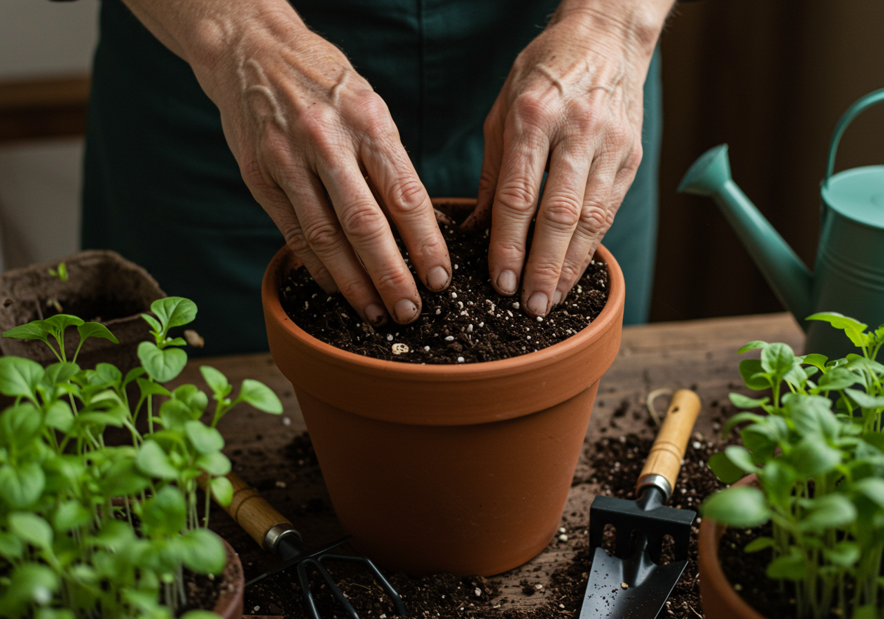 DIY Seed Starting Mix for a Thriving Indoor Rental Garden