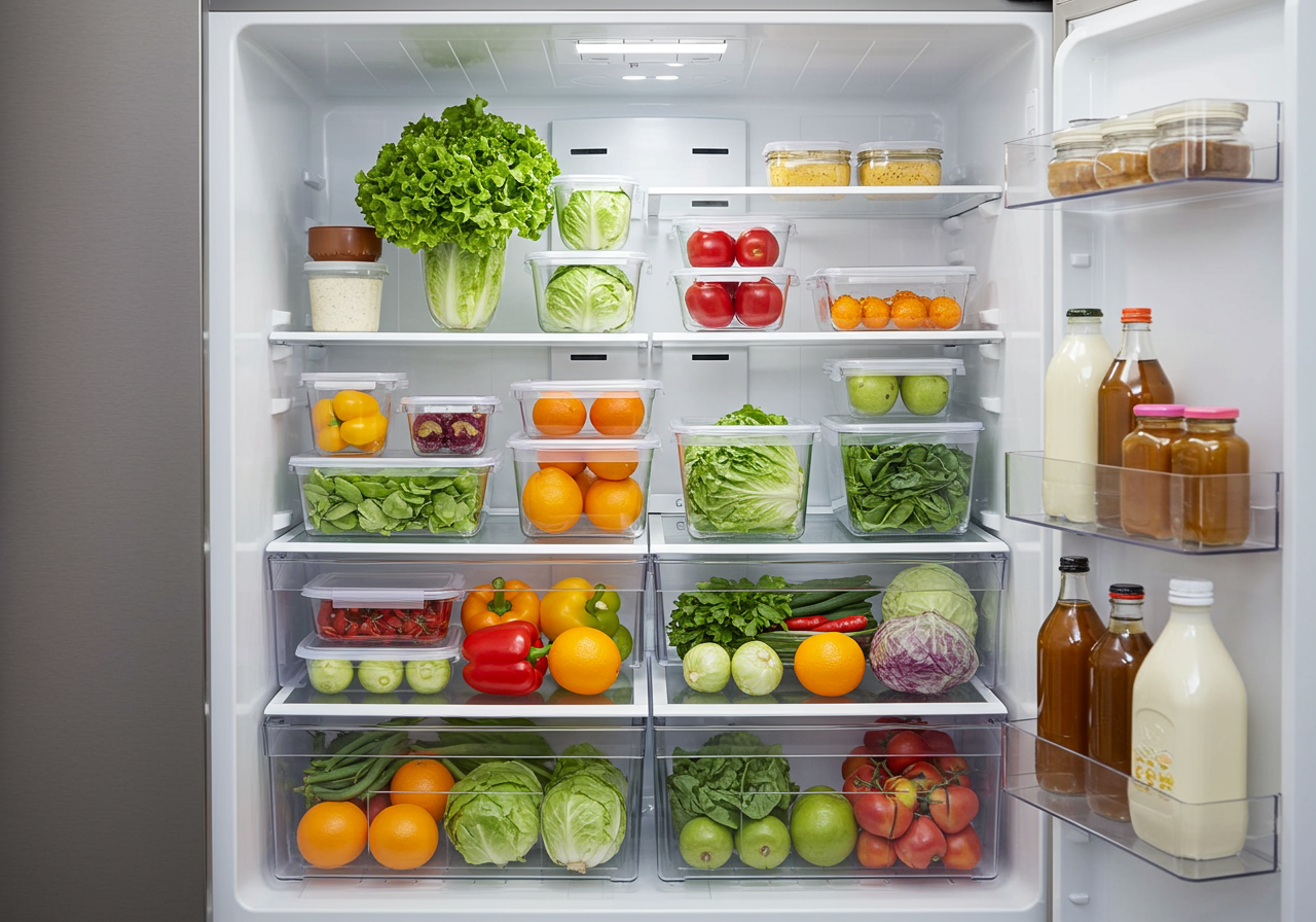 Organize Your Rental Fridge for Ultimate Freshness & Zero Waste