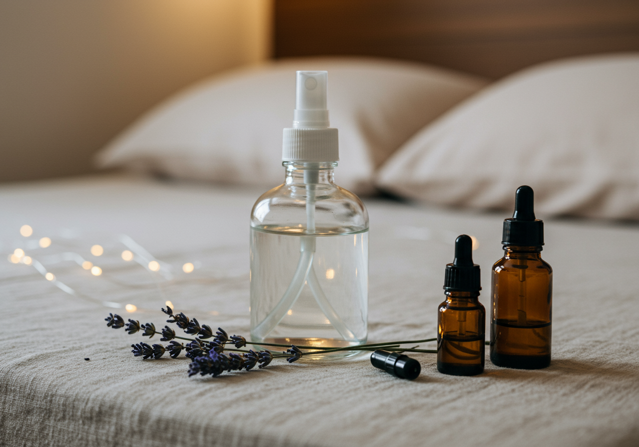DIY Eco-Friendly Linen Spray with Essential Oils for a Fresh & Natural Home