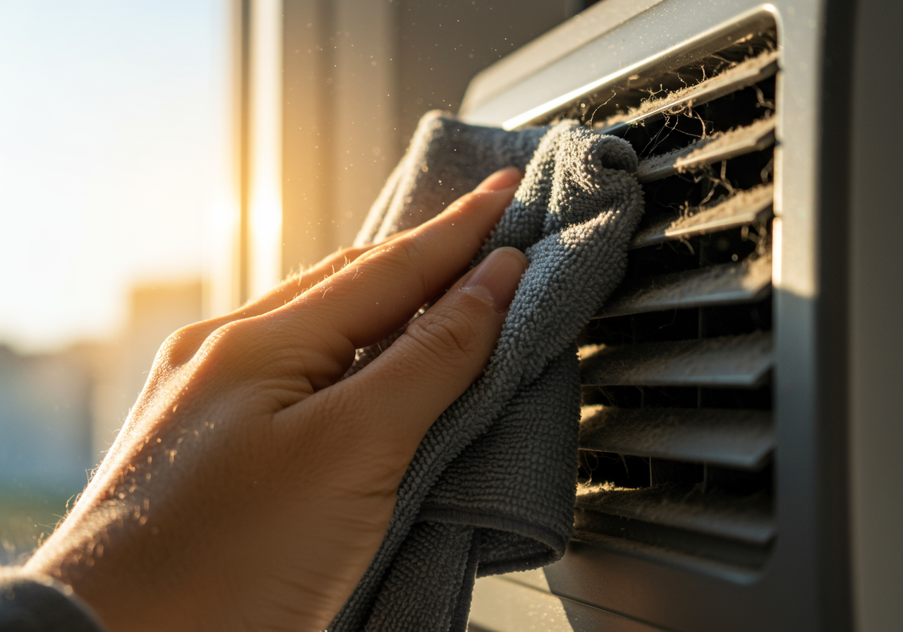 Breathe Easy: A Renter’s Guide to Cleaning Air Vents for Improved Airflow