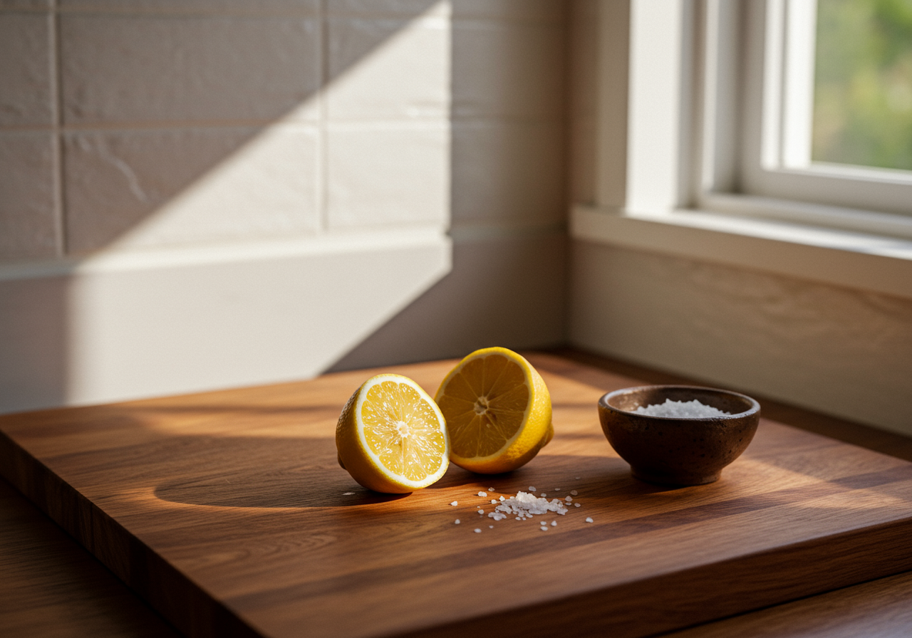 Naturally Cleaning and Maintaining Your Wooden Cutting Boards: A Renter’s Guide