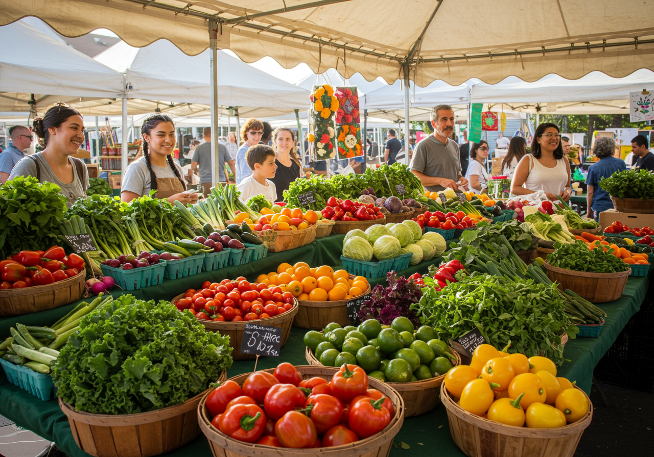 Embrace Sustainable Living: Your Guide to Renting and Thriving with Farmers’ Market Finds