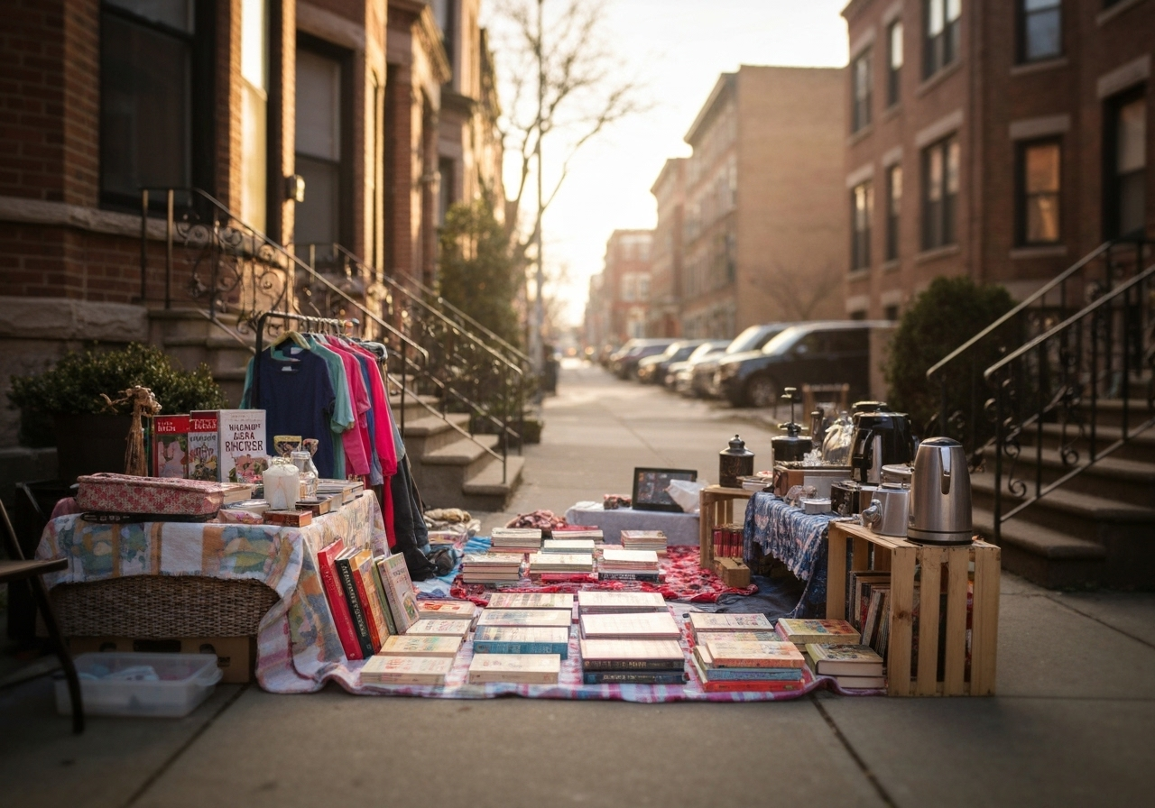 The Ultimate Renter's Guide to Hosting a Successful (and Eco-Friendly) Stoop Sale