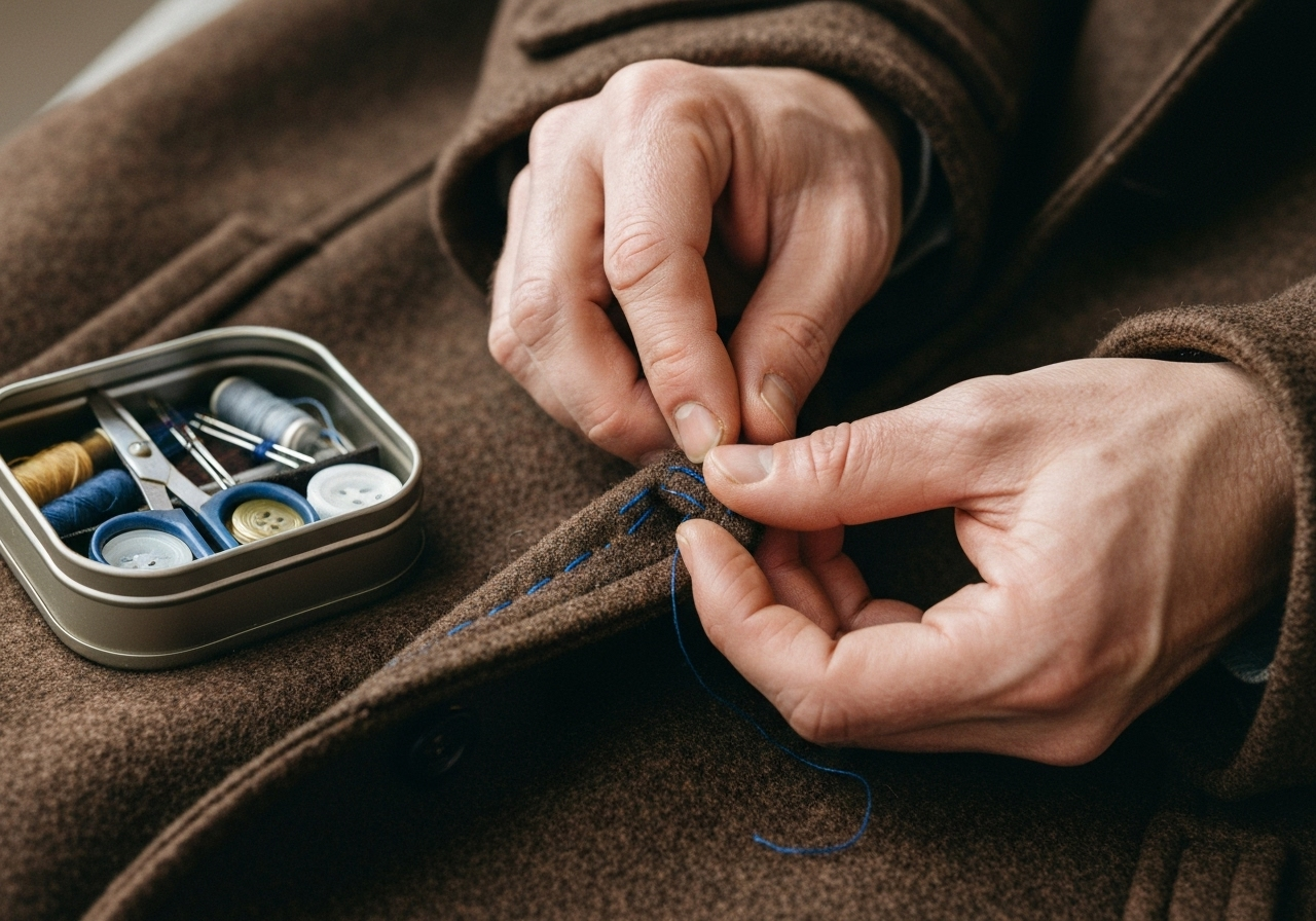 A Stitch in Time: How to Mend and Repair Winter Clothing Before Storing It