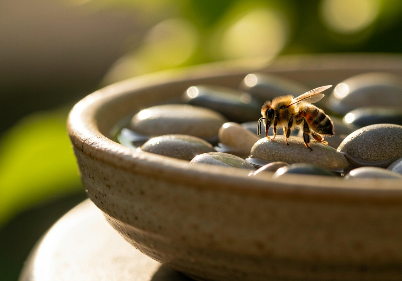DIY Bee Waterer: How to Easily Help Pollinators from Your Renter-Friendly Balcony