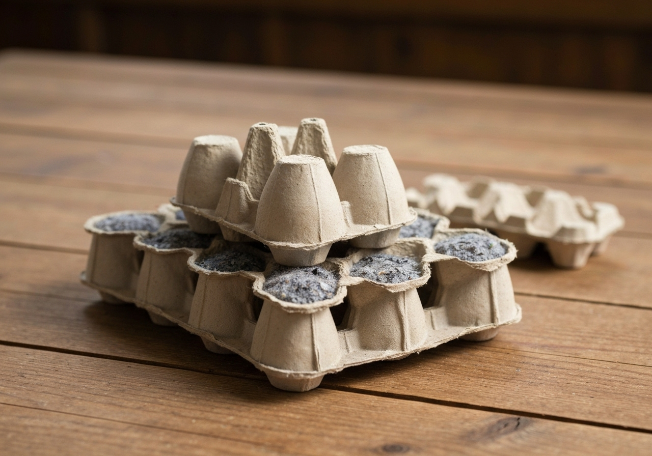 DIY Eco-Friendly Fire Starters: Upcycle Your Lint and Egg Cartons for the Perfect Campfire