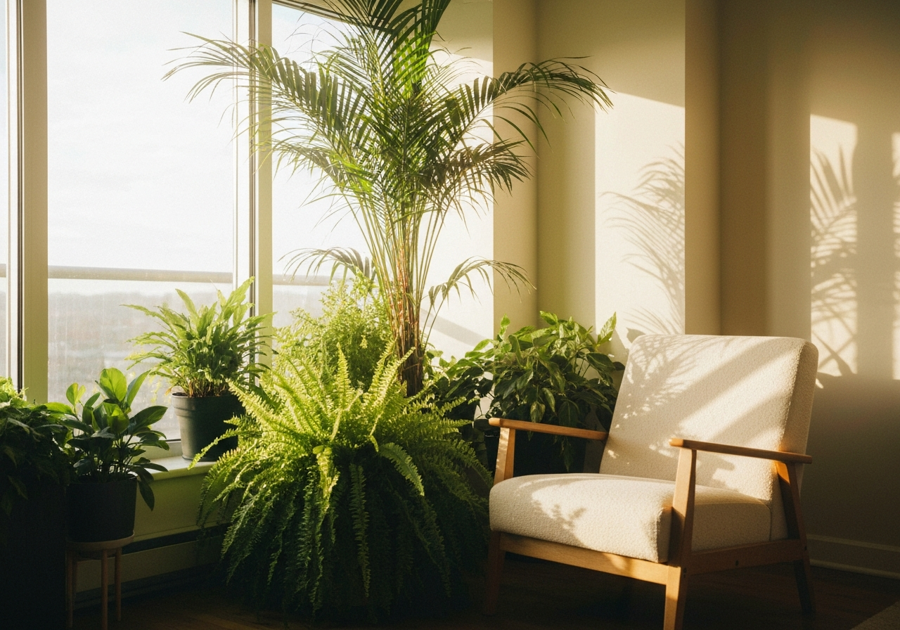 Beat the Heat: How to Create a Natural Plant “Cooling Station” in Your Renter-Friendly Apartment